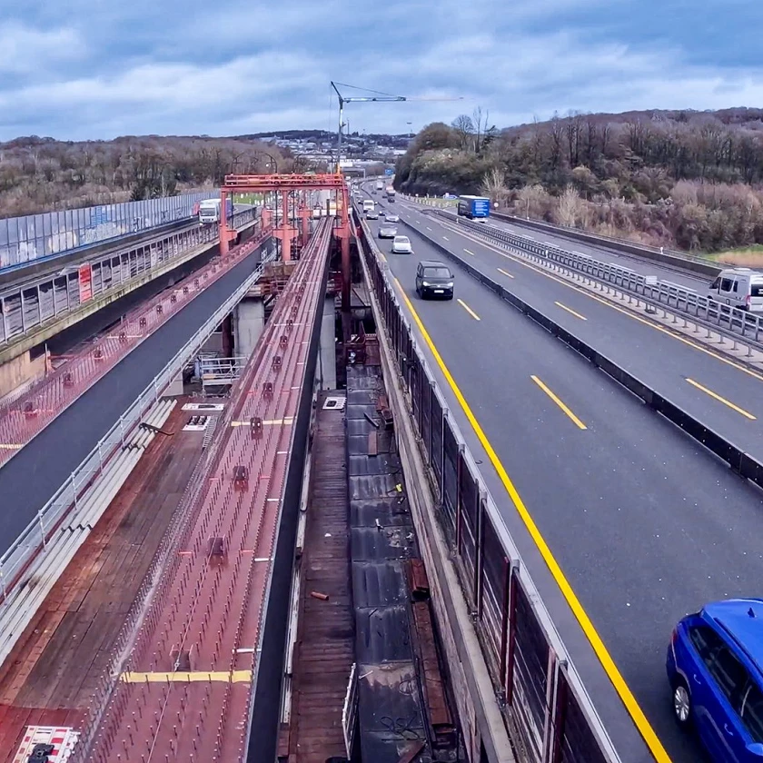 Schwelmetalbrücke in Germany Schwelmetalbrücke in Germany